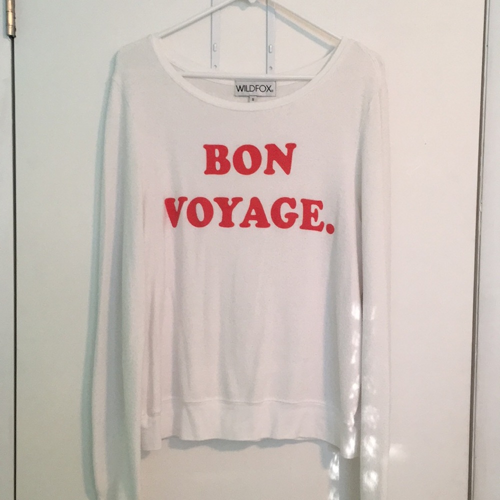 Wildfox Bon Voyage Sweatshirt